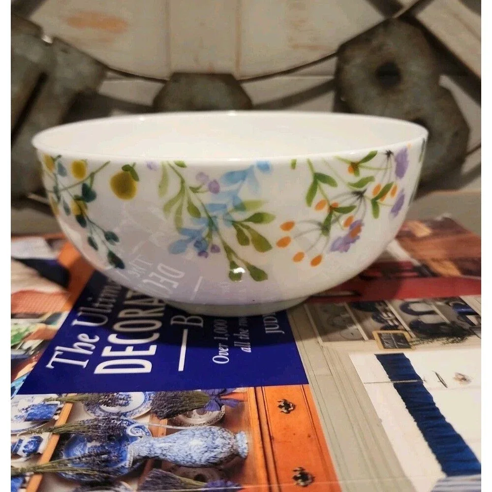 (1) All Purpose Bowl (s) Mikasa Tivoli Garden 6 In Wide Replacement